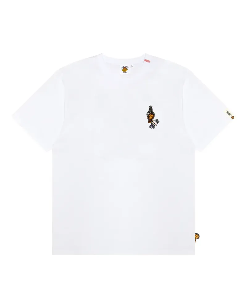 BAPE T-Shirt mit Claw Machine-Print - Weiß Weiß