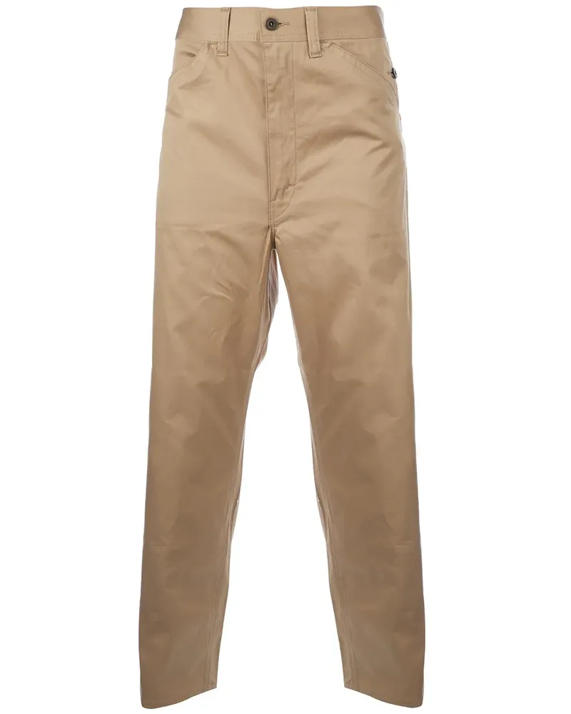 Junya Watanabe panel detail trouser - Braun Braun