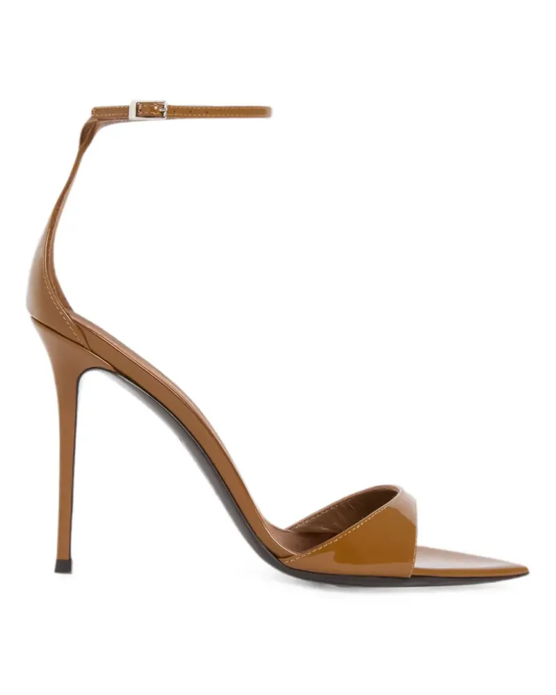 Giuseppe Zanotti Intriigo strap 105 sandals - Braun Braun