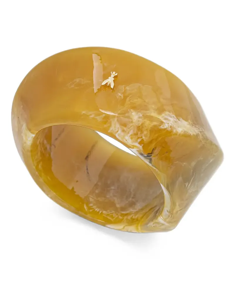 Patrizia Pepe resin bangle bracelet - Gelb Gelb
