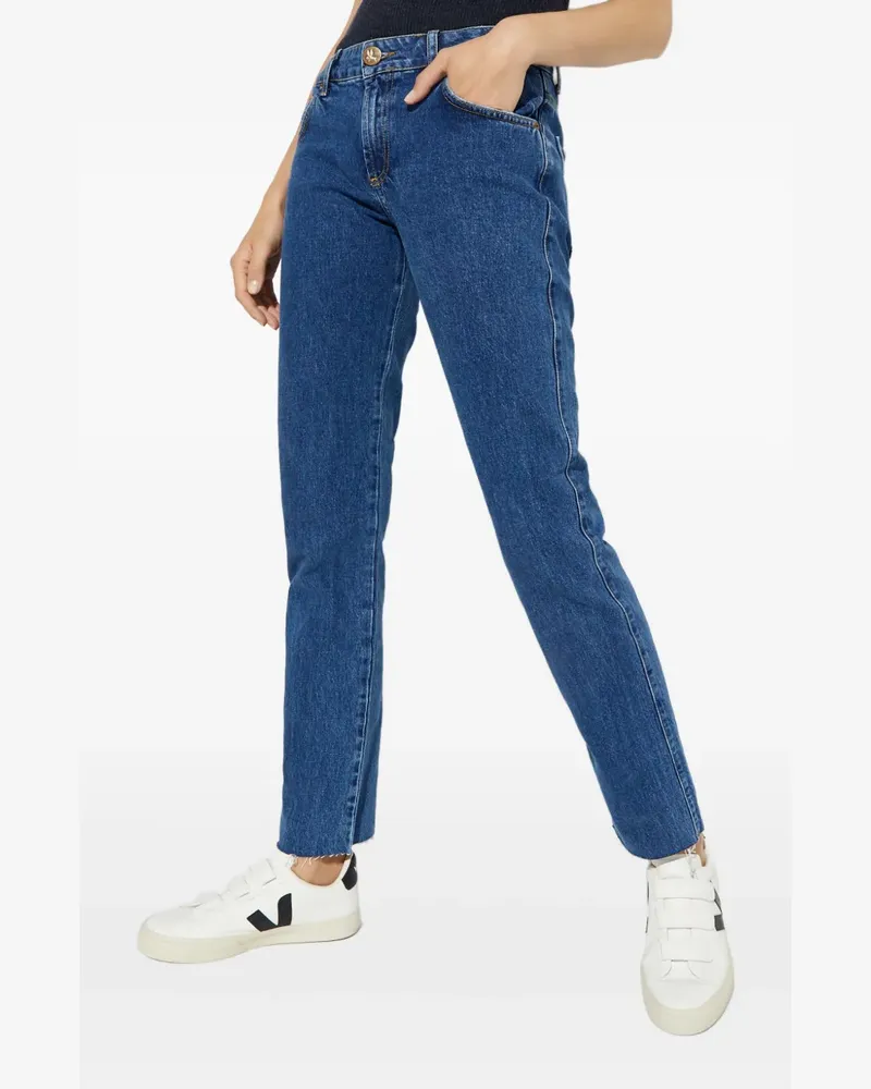 One Teaspoon Truckers raw-edge jeans - Blau Blau