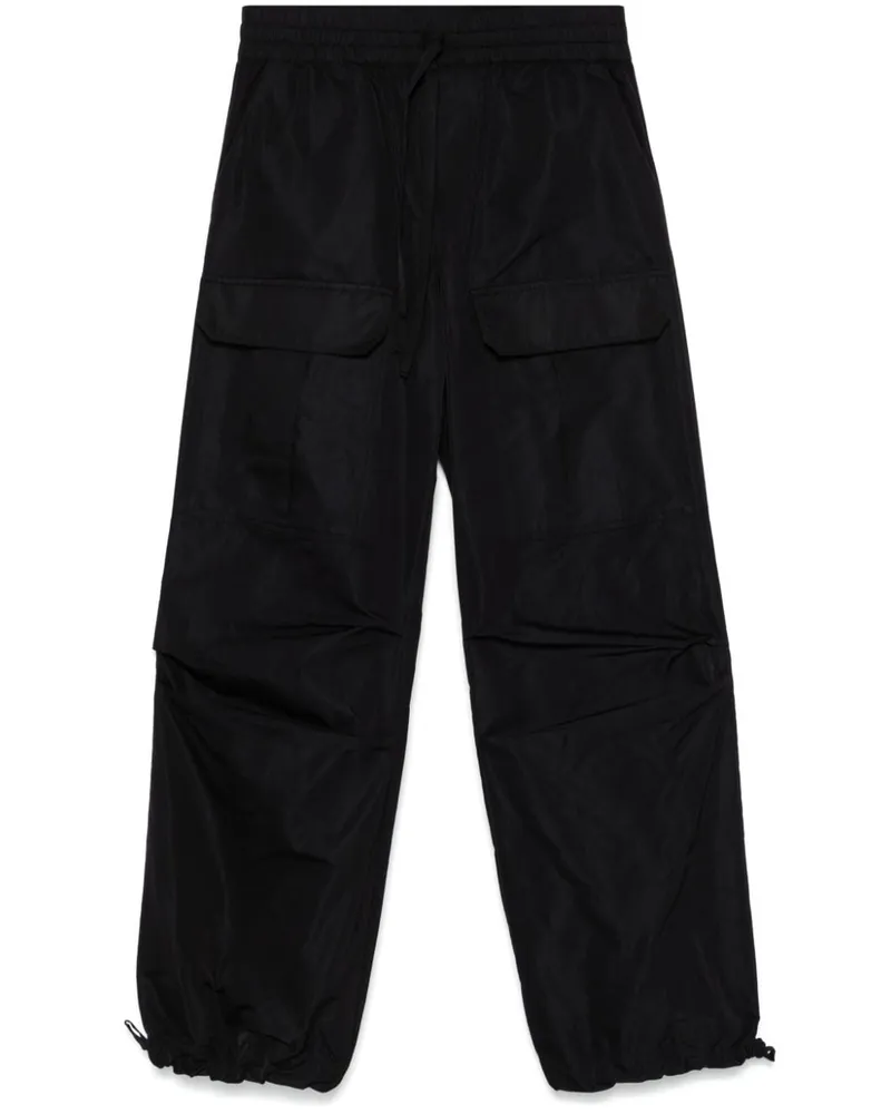 P.A.R.O.S.H. Cargohose mit Faltendetail - Blau Blau