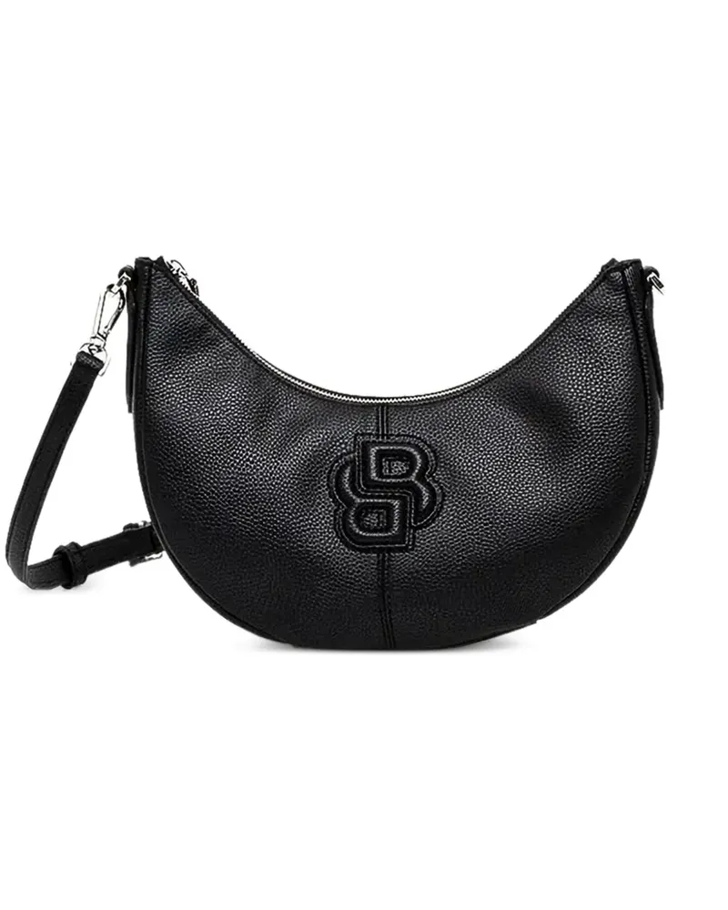 HUGO BOSS Schultertasche mit Logo - Schwarz Schwarz