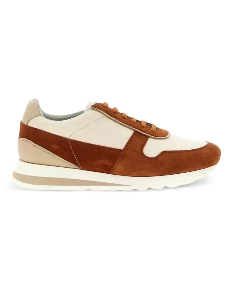 Brunello Cucinelli Sneakers mit Kontrasteinsatz - Nude Nude