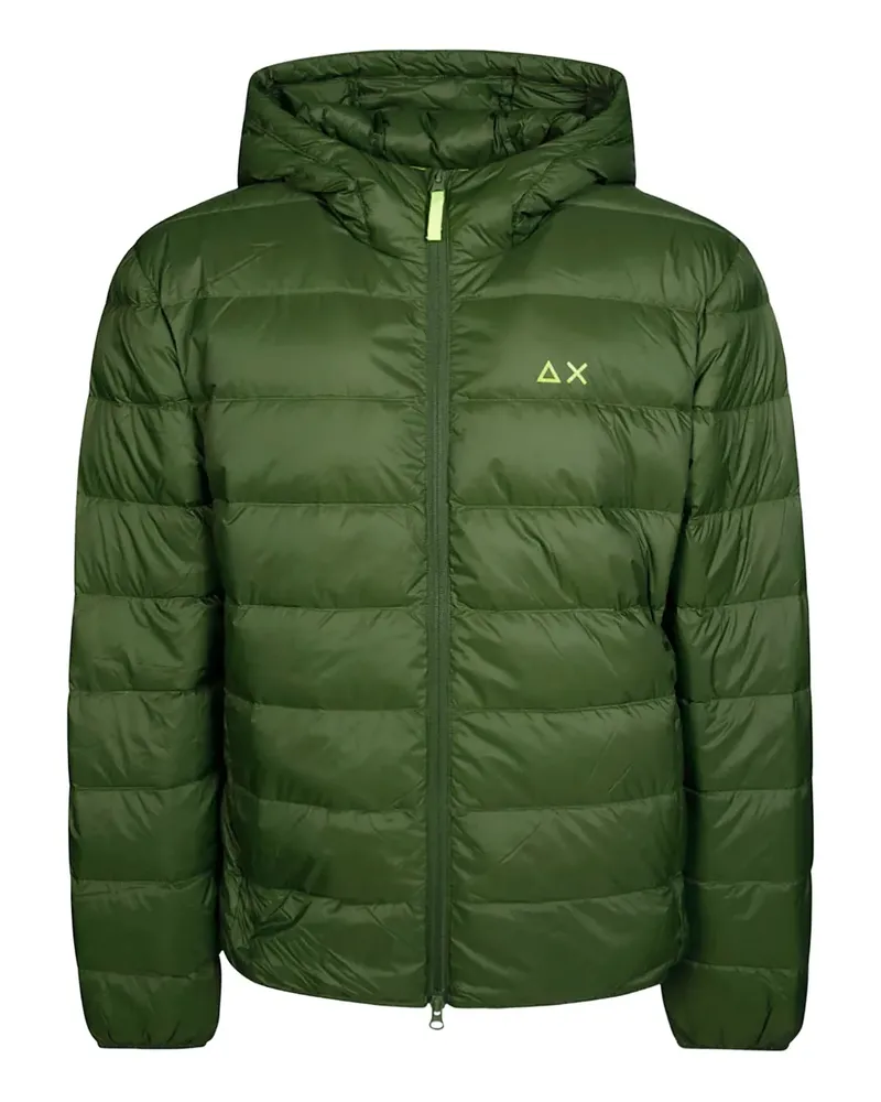 Sun68 Daunenjacke mit Kapuze - Grün Grün