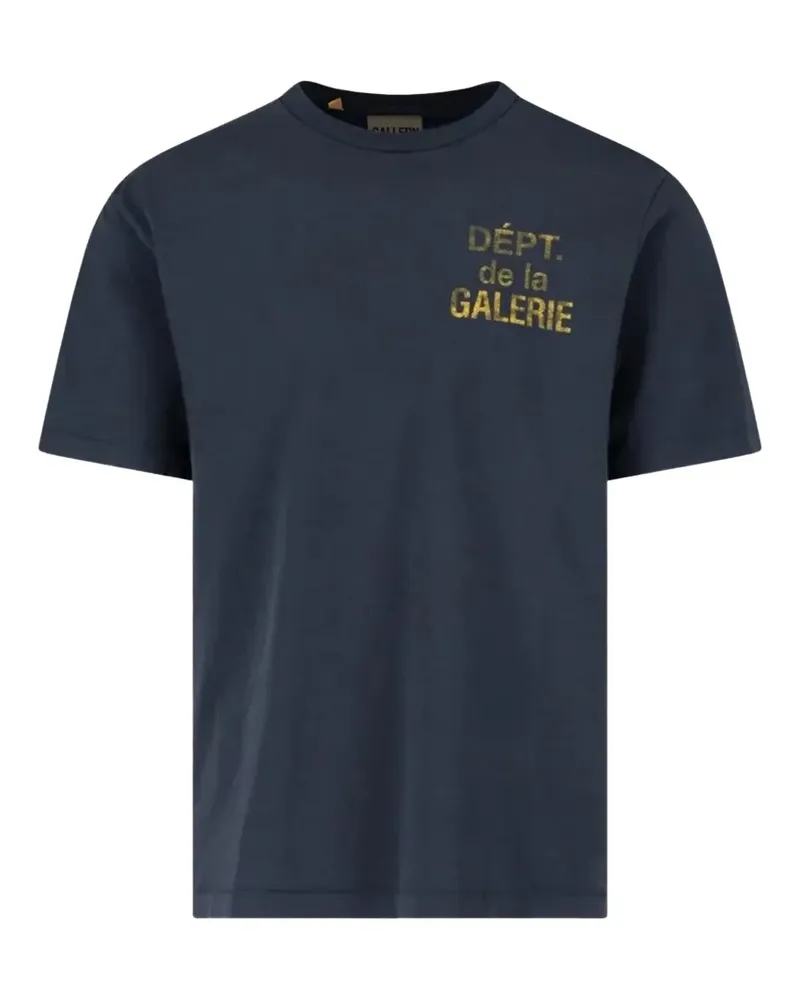 GALLERY DEPT. T-Shirt mit Logo-Print - Blau Blau