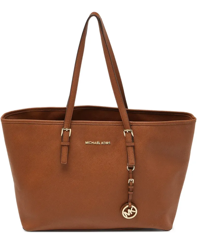 Michael Kors Handtasche mit Logo - Braun Braun