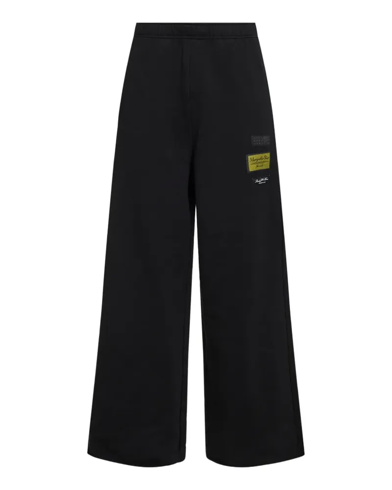 Maison Margiela elasticated patch pocket trousers - Schwarz Schwarz