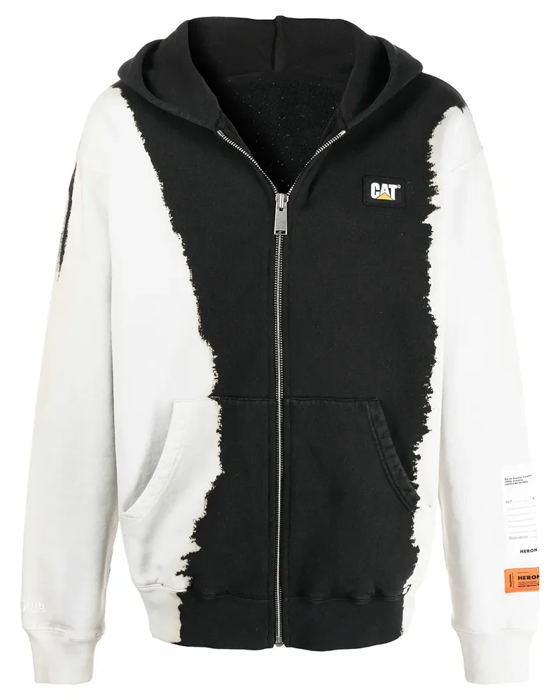 Heron Preston x CAT Kapuzenjacke - Schwarz Schwarz