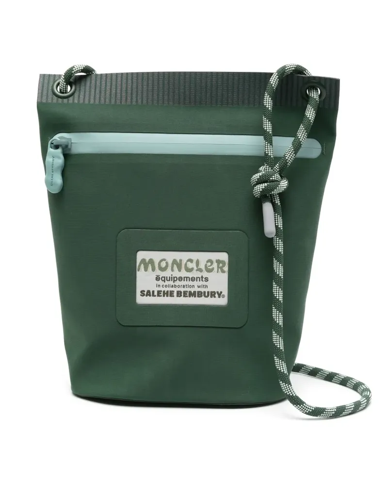 Moncler x Salehe Bembury Amoeba Kuriertasche - Grün Grün