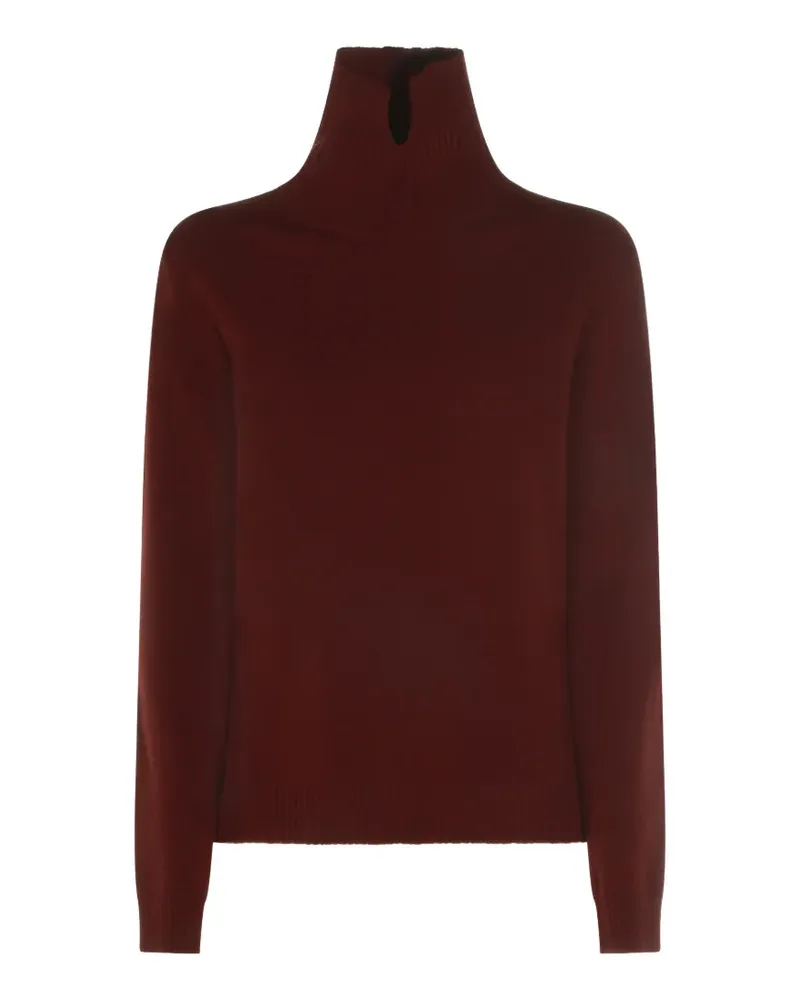 Jil Sander ribbed high-neck sweater - Rot Rot