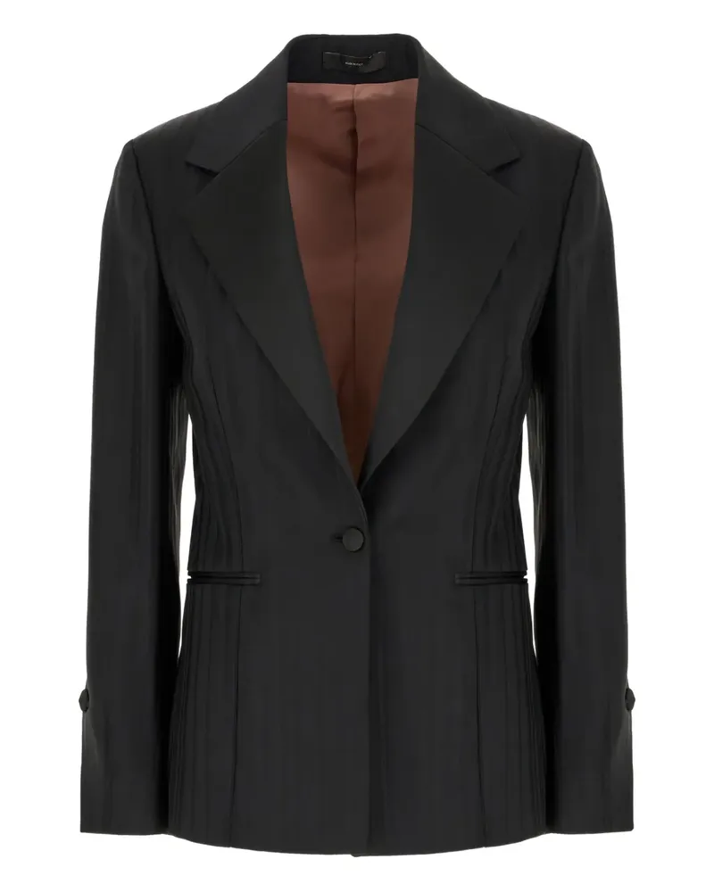 Paul Smith Blazer mit einem Knopf - Schwarz Schwarz