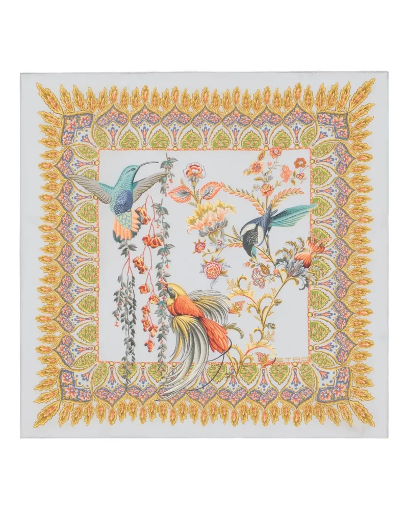 Etro paisley-pattern pocket square - Nude Nude