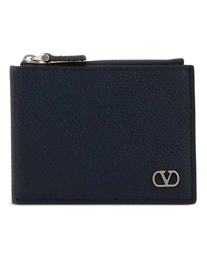 Valentino Garavani VLogo Signature Portemonnaie - Blau Blau
