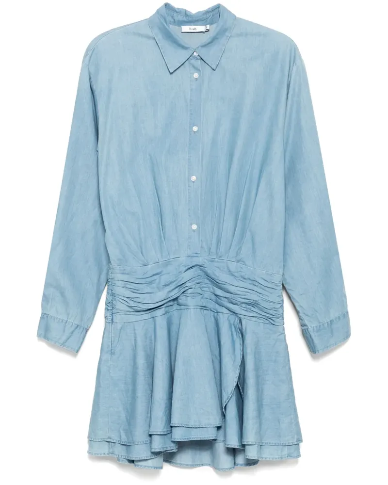 b+ab Kleid aus Denim - Blau Blau