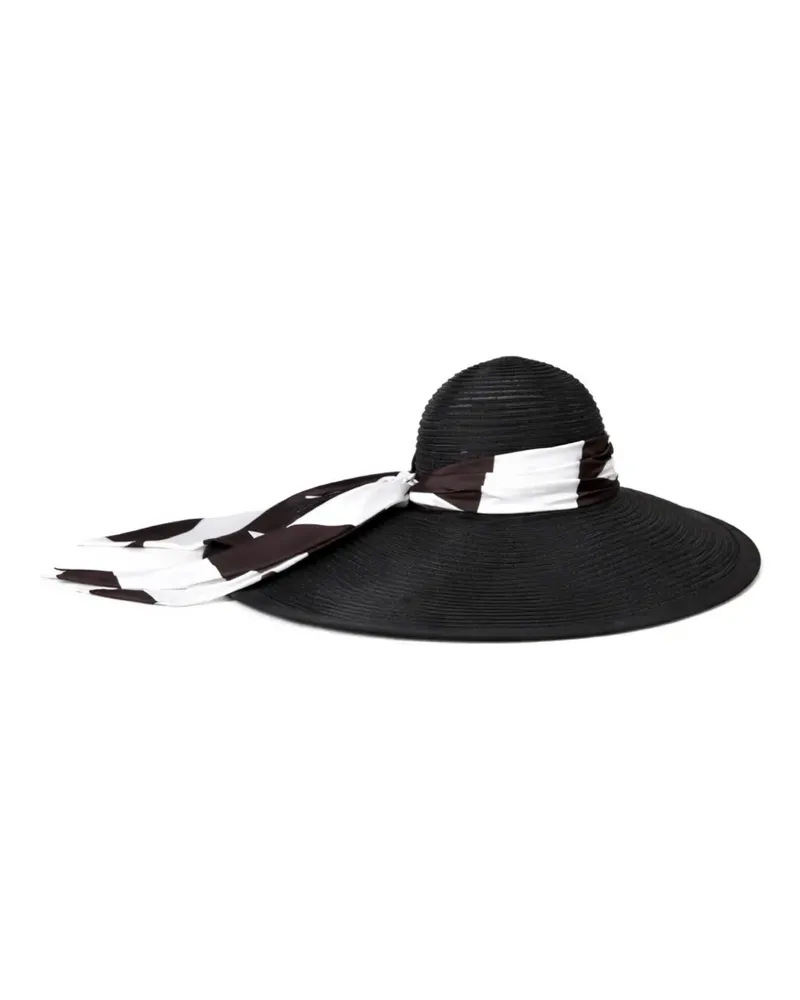 Eugenia Kim Sydney Hut mit Schleife - Schwarz Schwarz