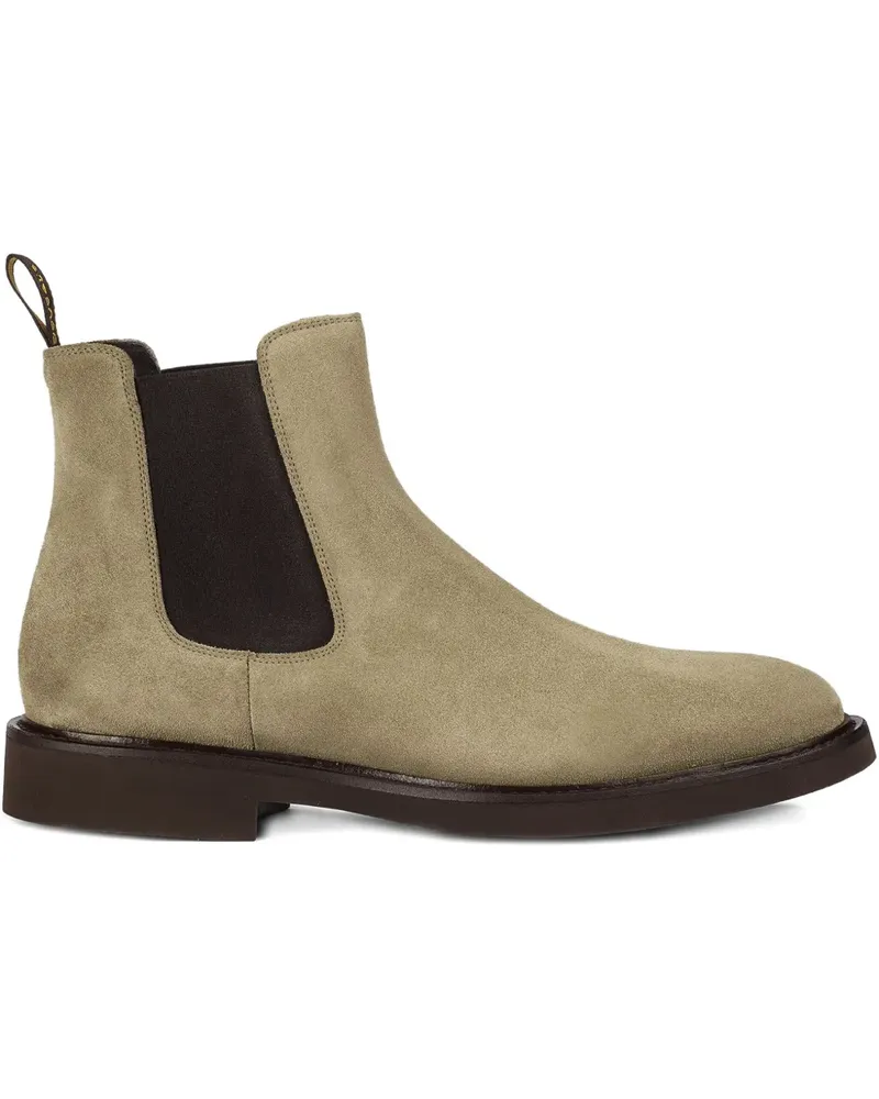 Doucal´s Chelsea-Boots aus Wildleder - Nude Nude