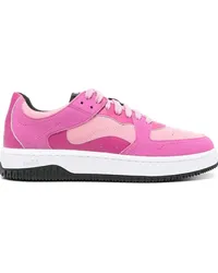 HUGO BOSS Sneakers mit Wildledereinsätzen Rosa