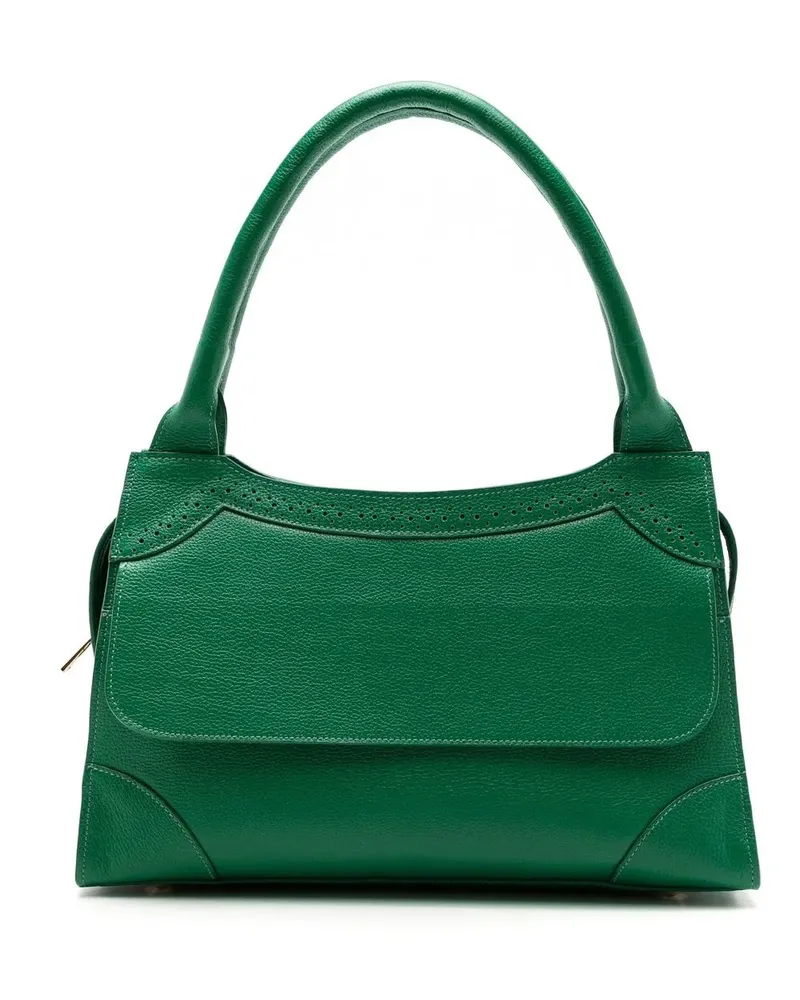 Sarah Chofakian Bolsa Holly Handtasche - Grün Grün