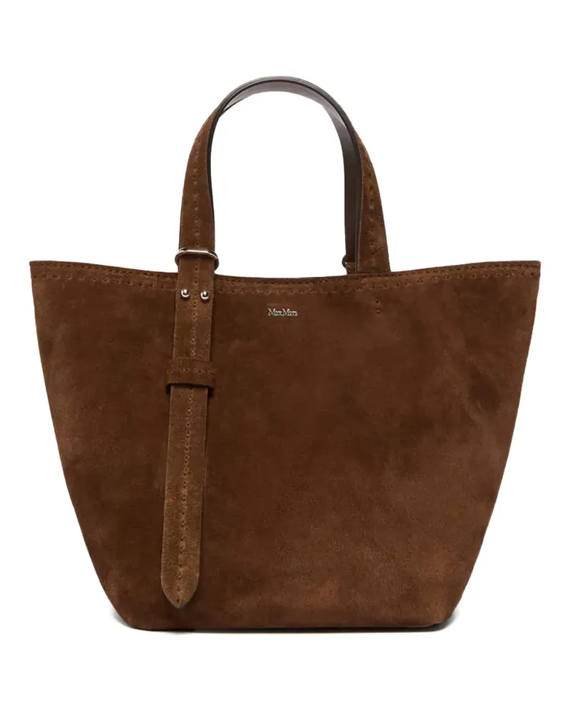 Max Mara Extra-kleine Archetipo Tote Bag - Braun Braun