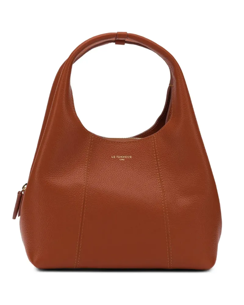 Le Tanneur grainy-leather tote bag - Braun Braun