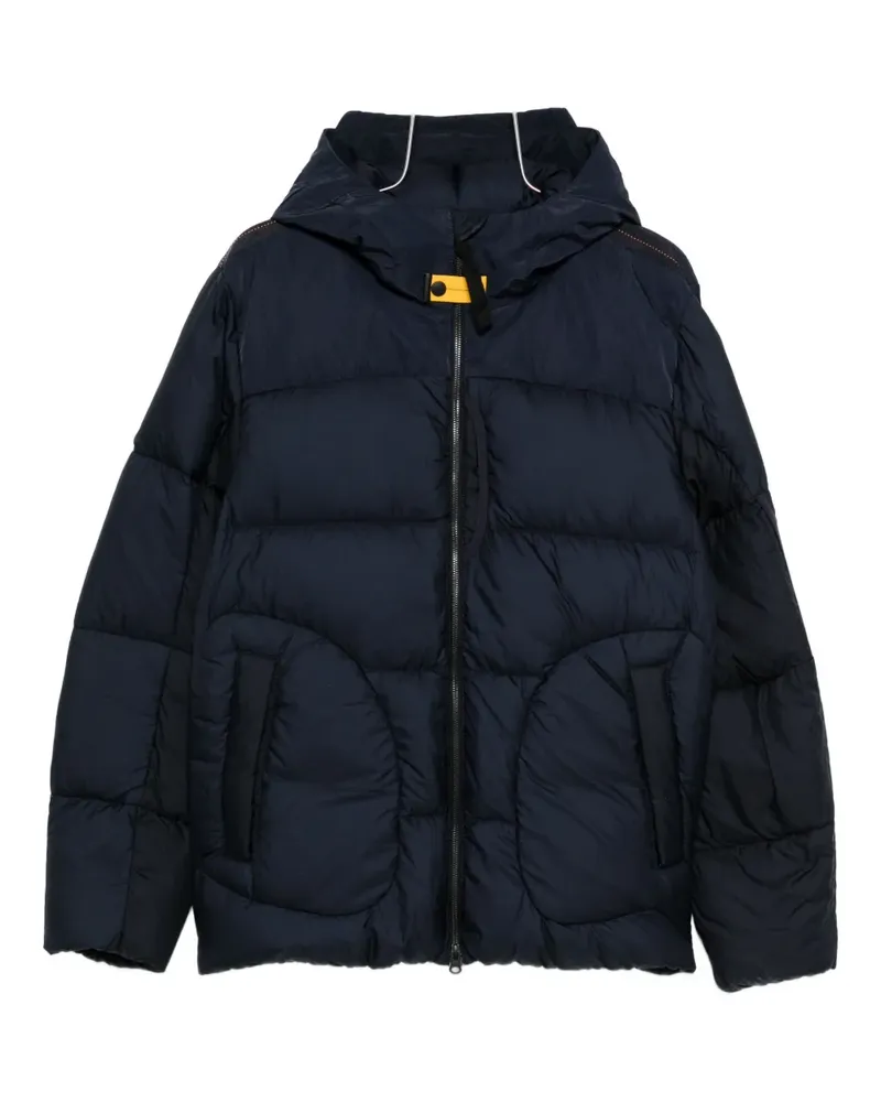 Parajumpers hooded quilted jacket - Blau Blau