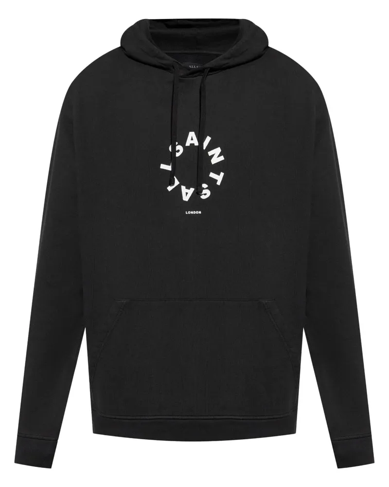 AllSaints Tierra Hoodie - Schwarz Schwarz