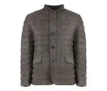 Gesteppte Zavyer Wildlederjacke - Grau