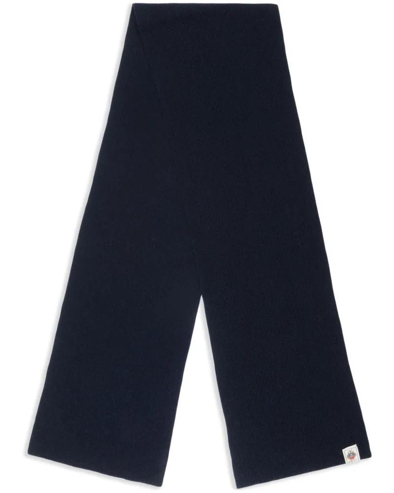 Bally Schal mit Mini-Detail - Blau Blau