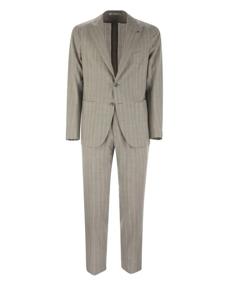 Tagliatore Anzug mit Nadelstreifen - Grau Grau