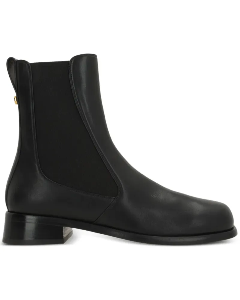 Sergio Rossi Avenue Chelsea-Boots mit elastischen Einsätzen - Schwarz Schwarz