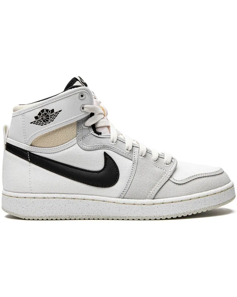 Jordan Air  1 KO Greyscale Sneakers - Weiß Weiß