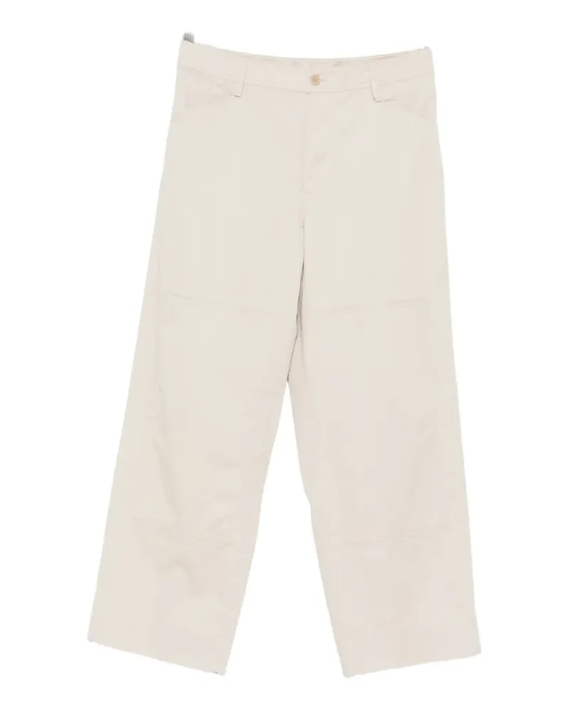 ASPESI straight-leg panelled trousers - Nude Nude