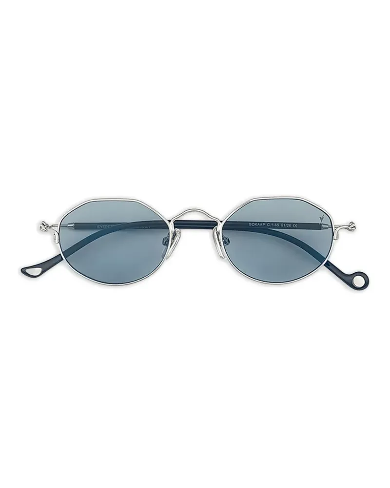 Eyepetizer Bokap Sonnenbrille mit geometrischem Gestell - Silber Silber
