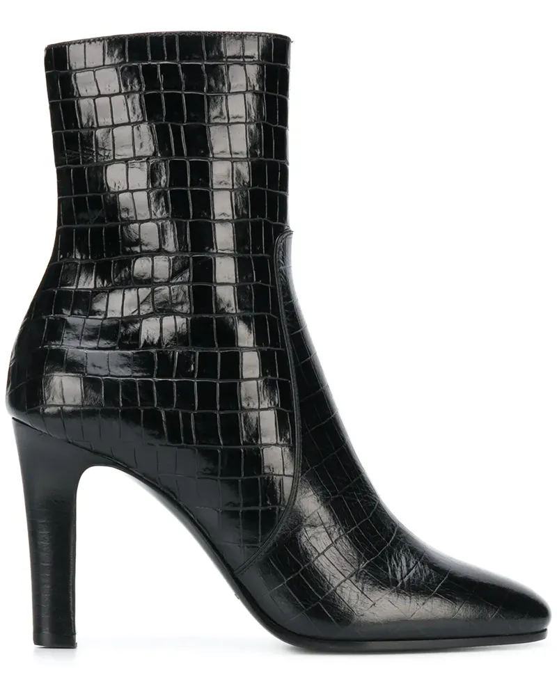 Saint Laurent Jane' Stiefel, 90mm - Schwarz Schwarz