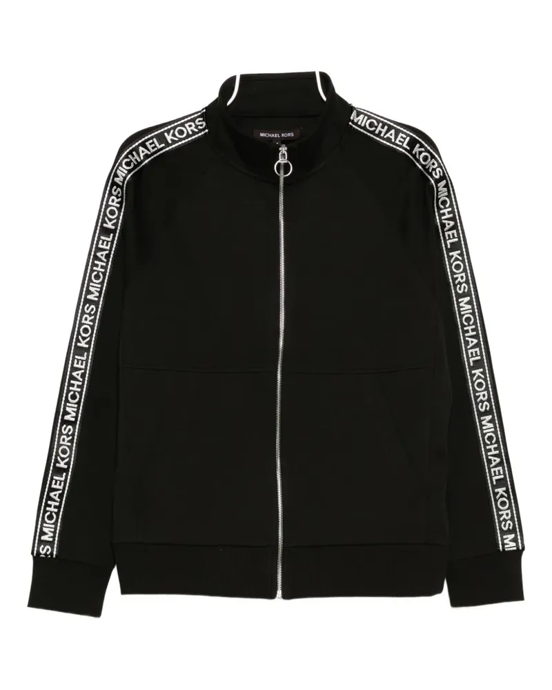 Michael Kors logo tape jacket - Schwarz Schwarz