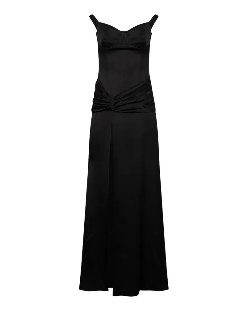 Alex Perry off-shoulder gown - Schwarz Schwarz