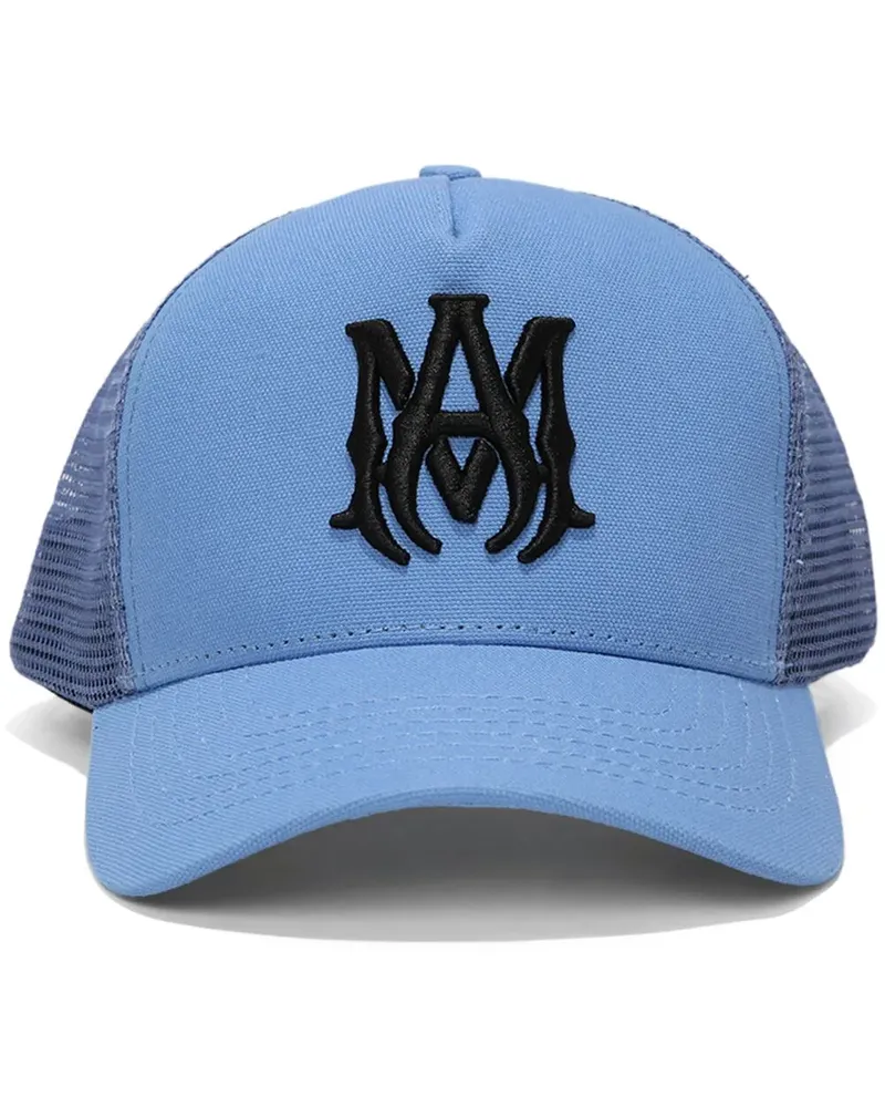 Amiri Baseballkappe mit Logo-Stickerei - Blau Blau