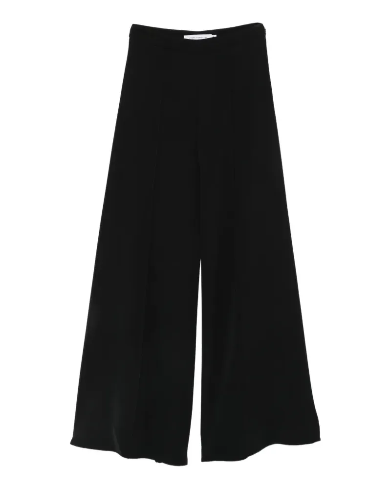 Simona Corsellini side-zip palazzo pants - Schwarz Schwarz
