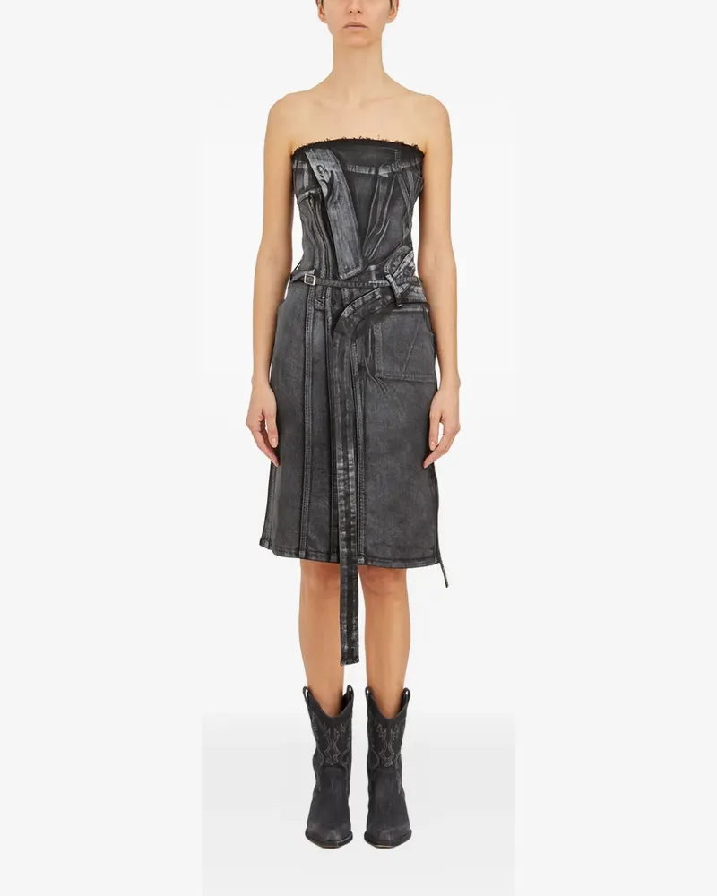 OTTOLINGER belted tube midi dress - Schwarz Schwarz