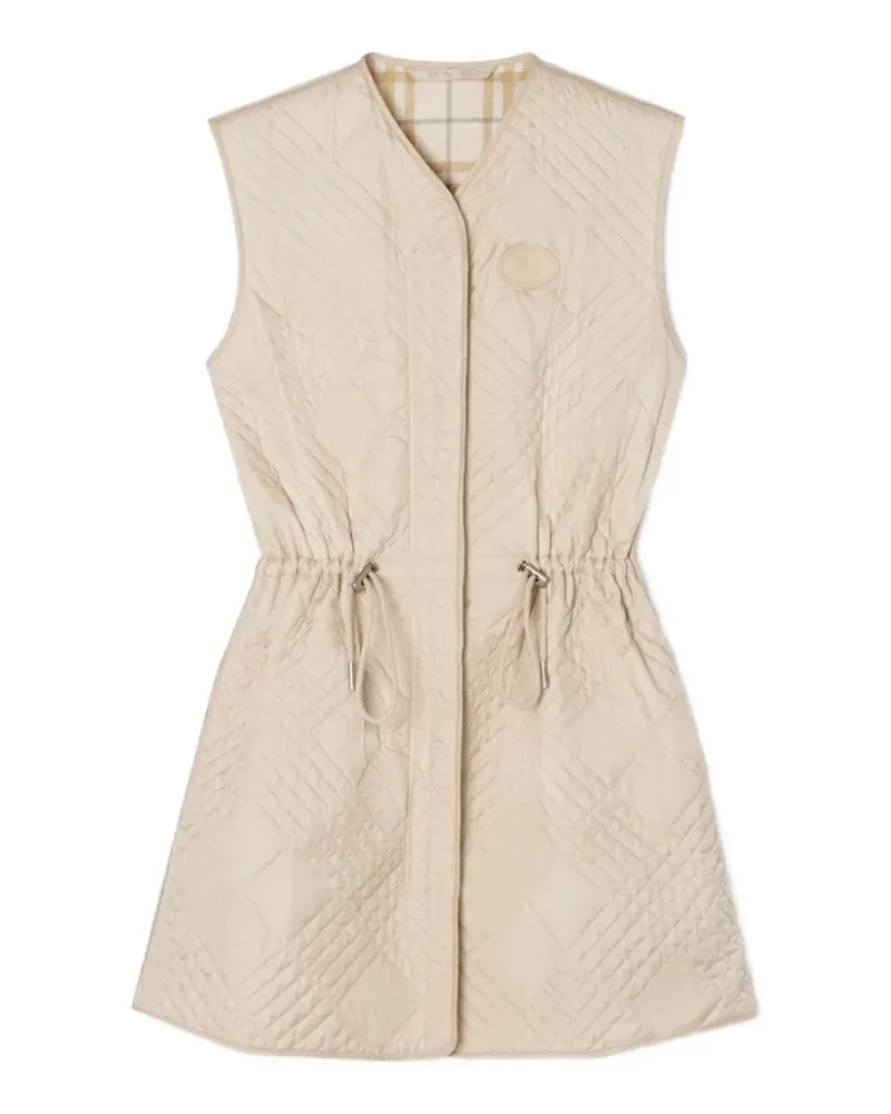 Burberry Gesteppte Walby Weste aus Nylon - Nude Nude