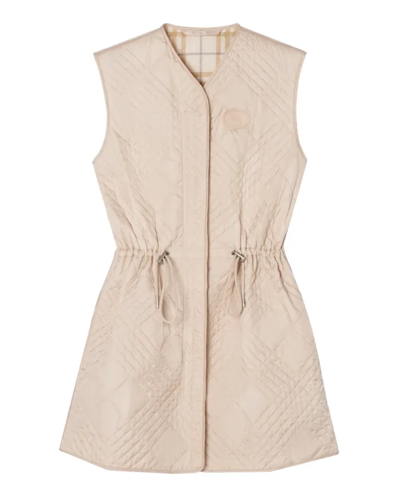 Burberry Gesteppte Walby Weste aus Nylon - Nude Nude