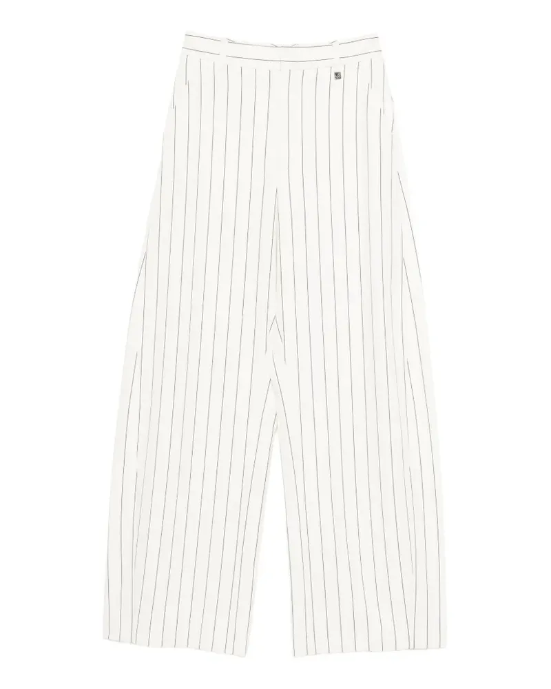 Giuseppe di Morabito Gestreifte Hose - Weiß Weiß