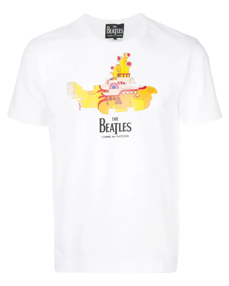 Comme des Garçons The Beatles' T-Shirt - Weiß Weiß
