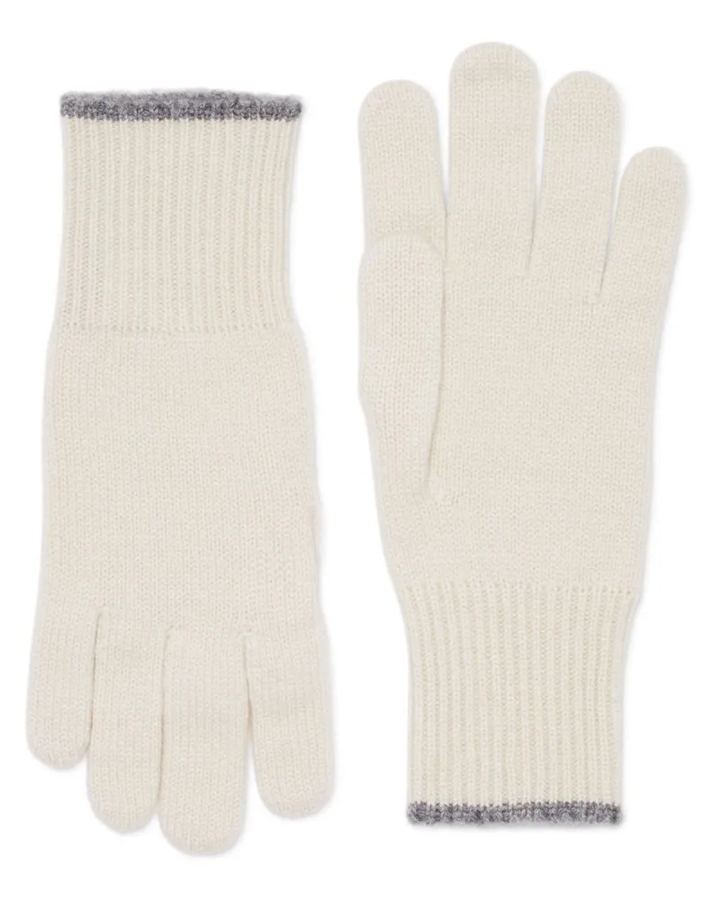 Brunello Cucinelli Gestrickte Handschuhe - Nude Nude