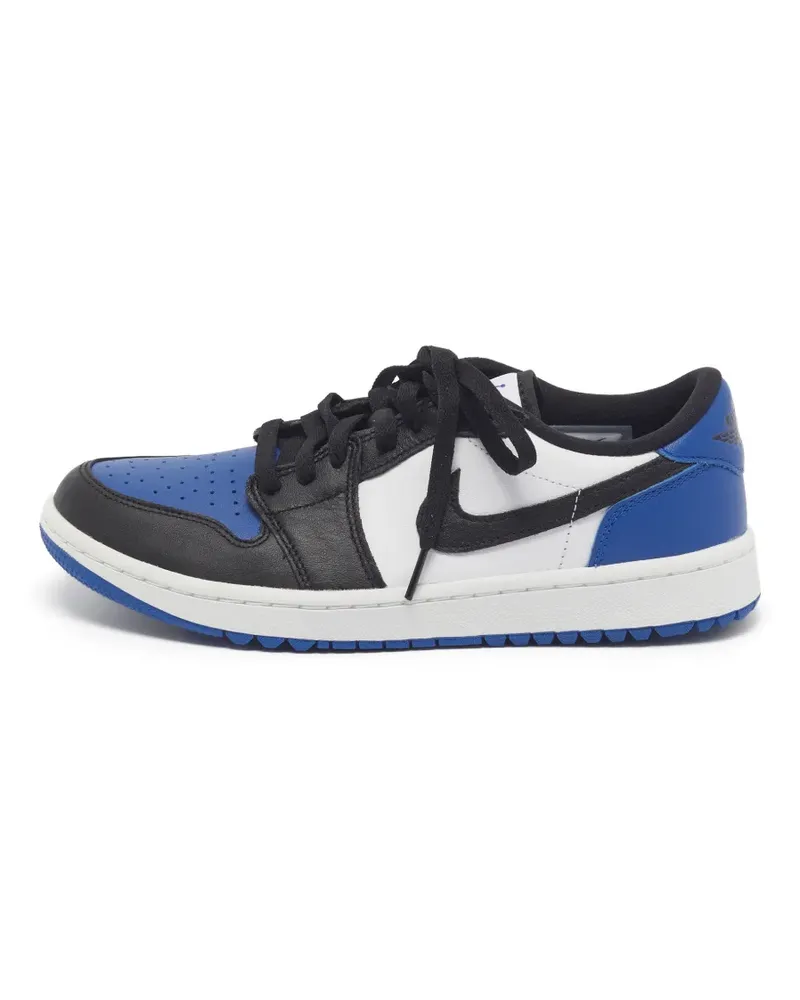 Jordan Air  1 Retro Golf Royal Toe Sneakers - Schwarz Schwarz