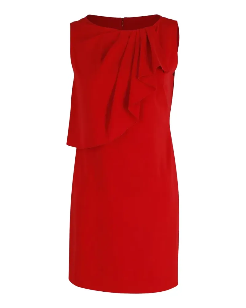 Moschino ruffle-detail sleeveless dress - Rot Rot