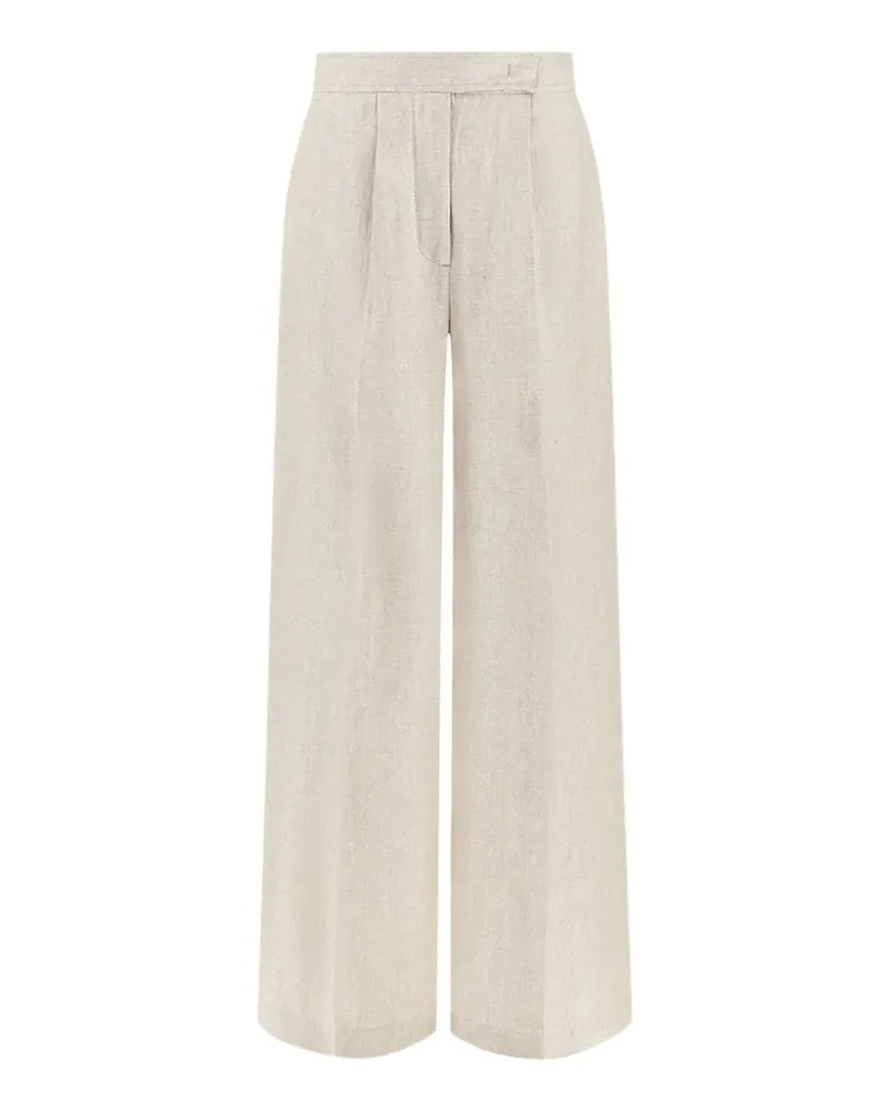 Paul & Shark pleated tailored trousers - Nude Nude