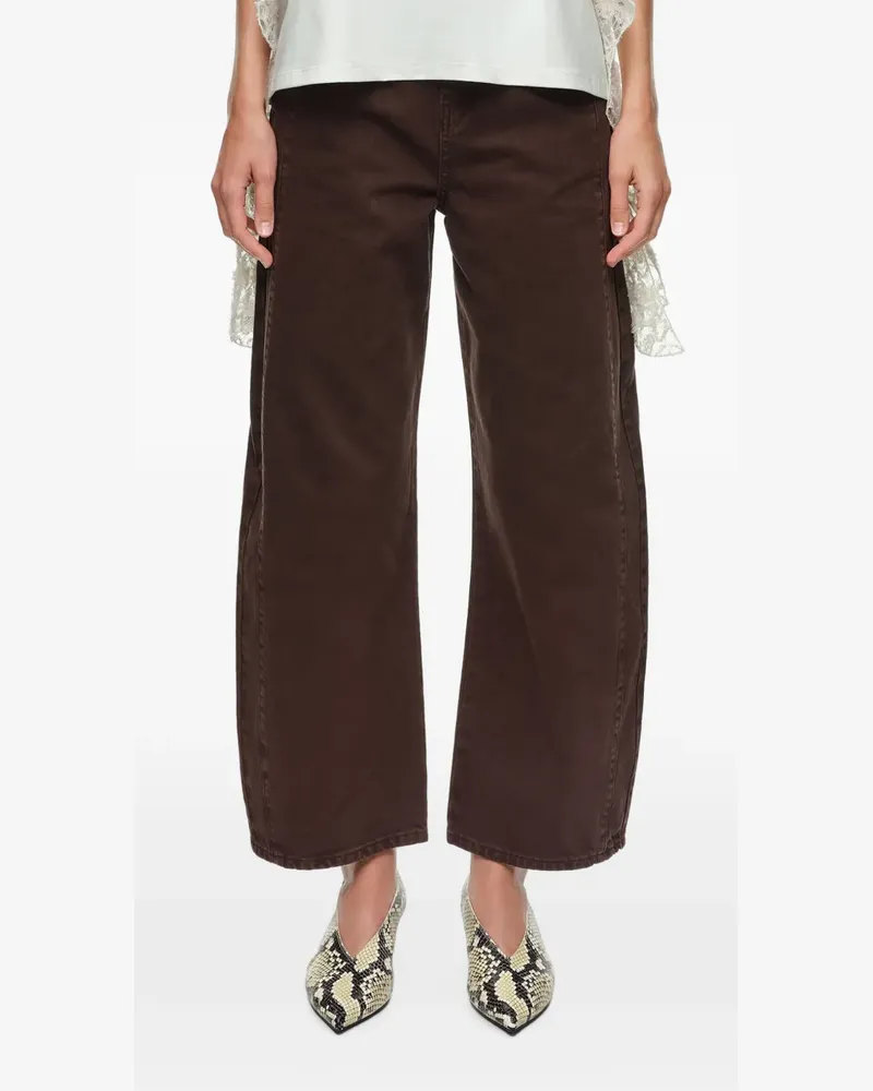 BIMBA Y LOLA Jeans mit Schnalle - Braun Braun