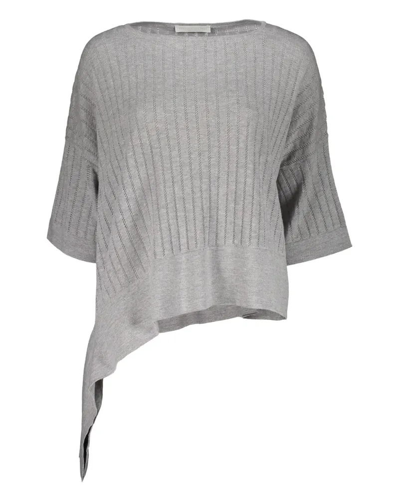 Fabiana Filippi Asymmetrischer Pullover - Grau Grau